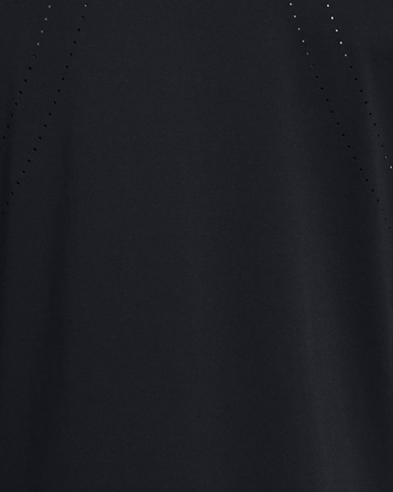 男士UA Vanish Elite Vent短袖T恤 in Black image number 5