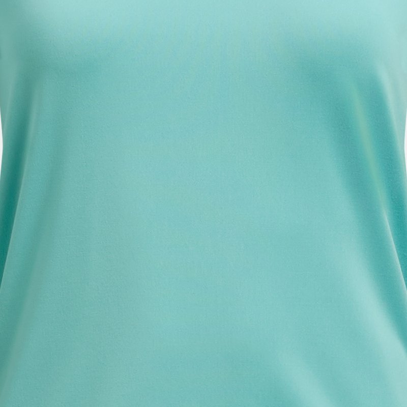 Camiseta Under Armour Knockout para niña Radial Turquoise / Blanco YMD (137 - 149 cm)