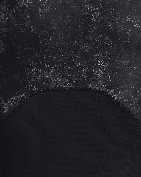 Men's HeatGear® Iso-Chill Printed Short Sleeve, Black, pdpMainDesktop image number 3