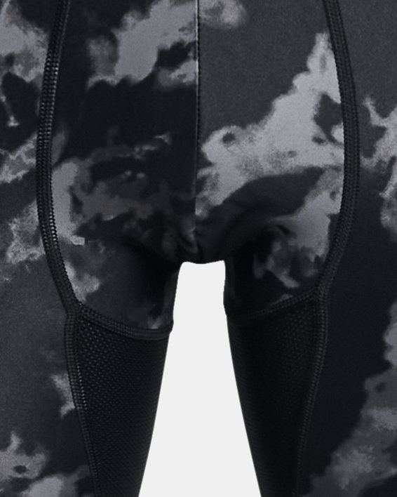 Shorts largos HeatGear® Iso-Chill Printed para hombre, Black, pdpMainDesktop image number 4
