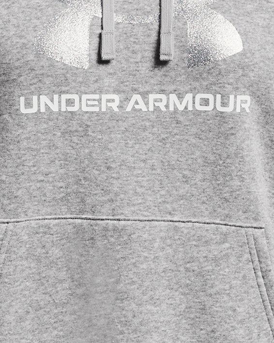 Under Armour Girls Armour Fleece Glitter Hoodie
