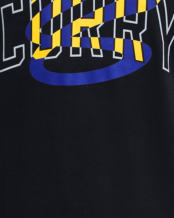 Boys' Curry Logo T-Shirt in Black image number 0