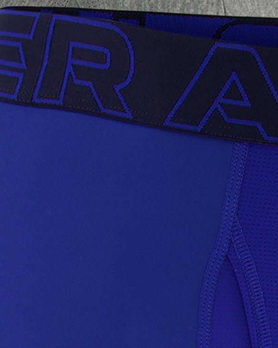 Men's UA Performance Tech™ 6" 3-Pack Boxerjock®, Blue, pdpMainDesktop image number 2