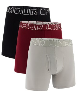 UA Performance Cotton Men's 6" 3-Pack Boxerjock®