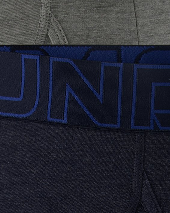 Men's UA Performance Cotton 3" 3-Pack Boxerjock®, Navy, pdpMainDesktop image number 2