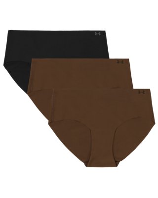 UA Pure Stretch Women's 3-Pack No Show Hipster