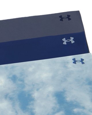 Трусы-хипстер UA Pure, стрейч, 3 шт. — Under Armour, цвет: Синий туманный / Серый — фото 2
