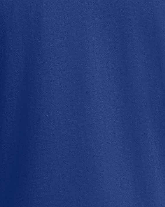 Men's UA Collegiate Brand Short Sleeve in Blue image number 3