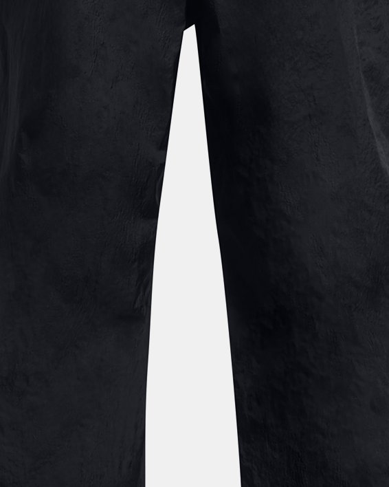 Men's UA Legacy Crinkle Pants in Black image number 7