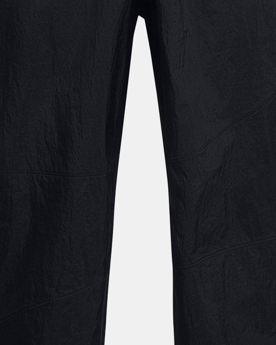 Men's UA Legacy Crinkle Pants in Black image number 6