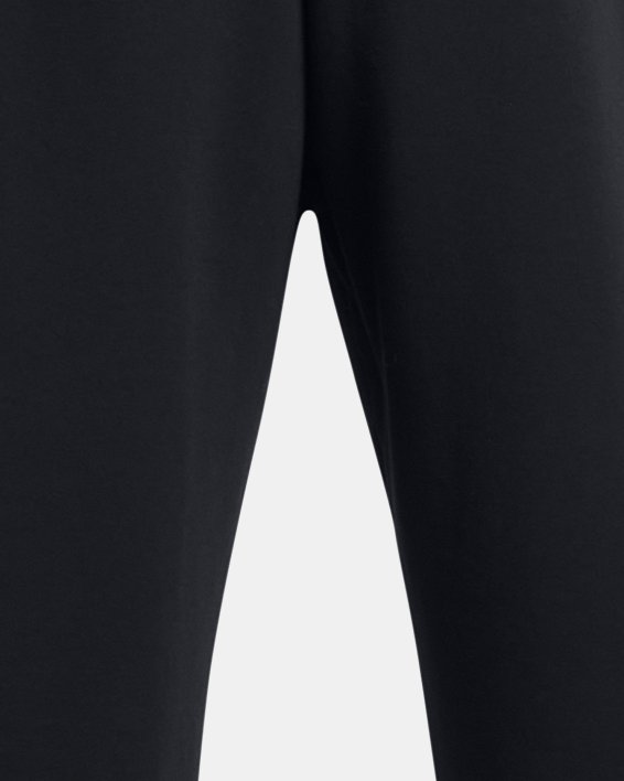 Pantaloni UA Unstoppable Fleece Baggy Crop da uomo, Black, pdpMainDesktop image number 5