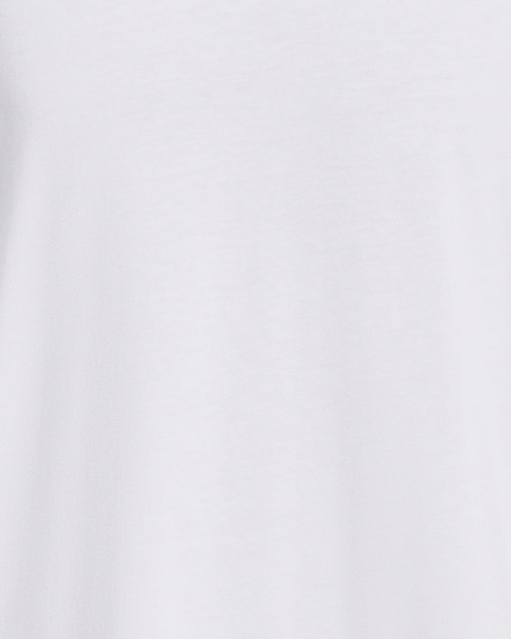 Men's UA Oversized Heavyweight Short Sleeve in White image number 8