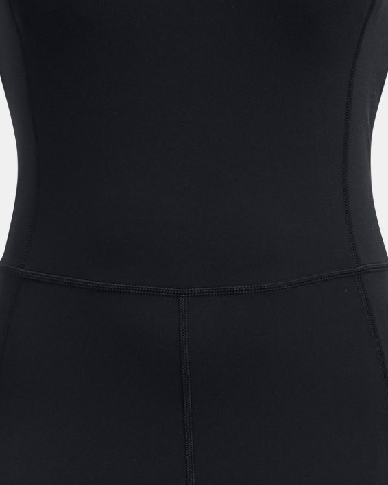 Korte bodysuit voor dames UA Meridian, Black, pdpMainDesktop image number 4