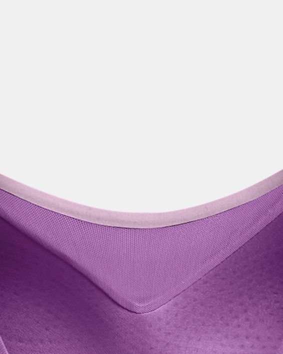 UA Infinity 2.0 High Sport-BH für Damen, Purple, pdpMainDesktop image number 5