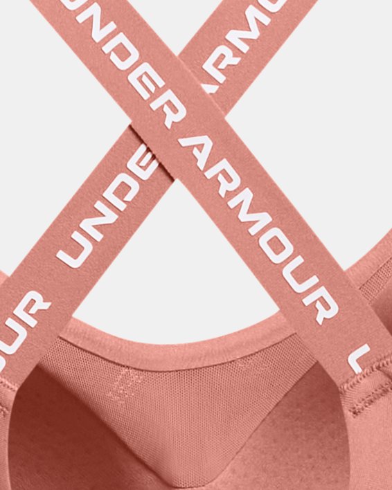 Bra deportivo de sujeción alta UA Infinity 2.0 para mujer, Pink, pdpMainDesktop image number 5