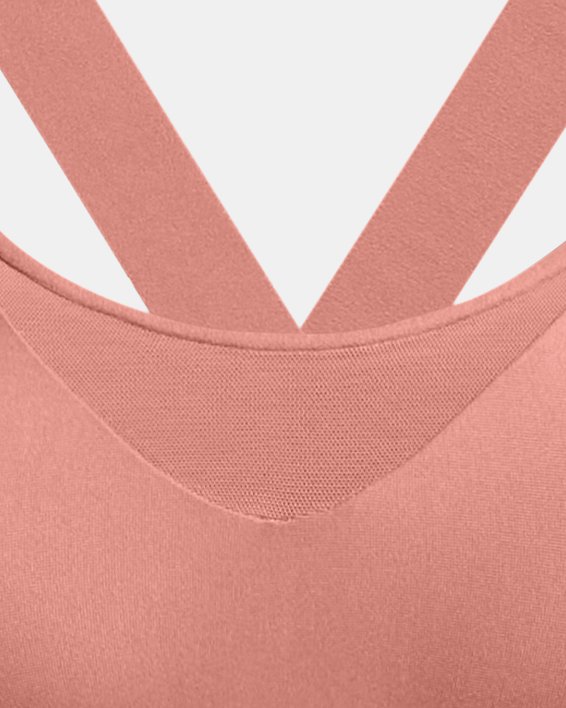 Women's UA Infinity 2.0 High Sports Bra in Pink image number 4
