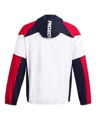 Project Rock Woven Red, White & Blue Men's Jacket | Under Armour