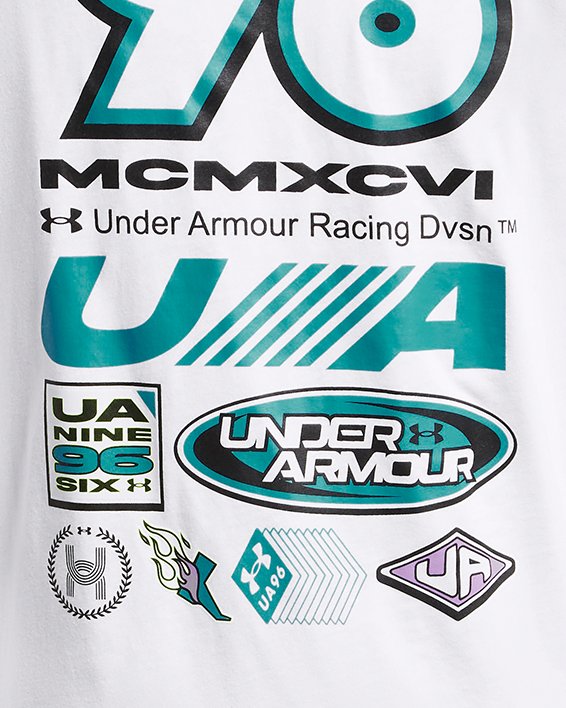 Men's UA Launch Long Sleeve in White image number 3