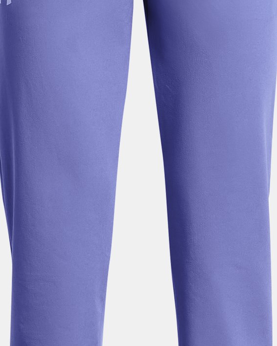 Pantalon de jogging UA ArmourSport Woven pour fille, Purple, pdpMainDesktop image number 0