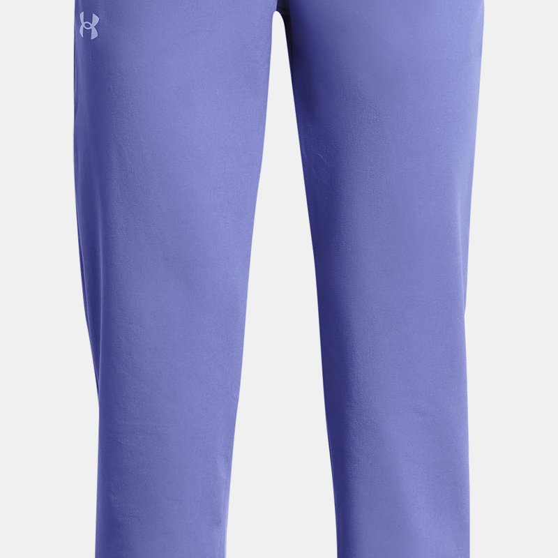 Pantalon de jogging Under Armour ArmourSport Woven pour fille Starlight / Celeste YXS (122 - 127 cm)