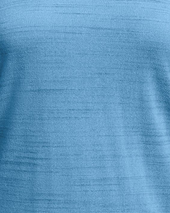 Women's UA Tech™ Tiger Short Sleeve, Blue, pdpMainDesktop image number 3