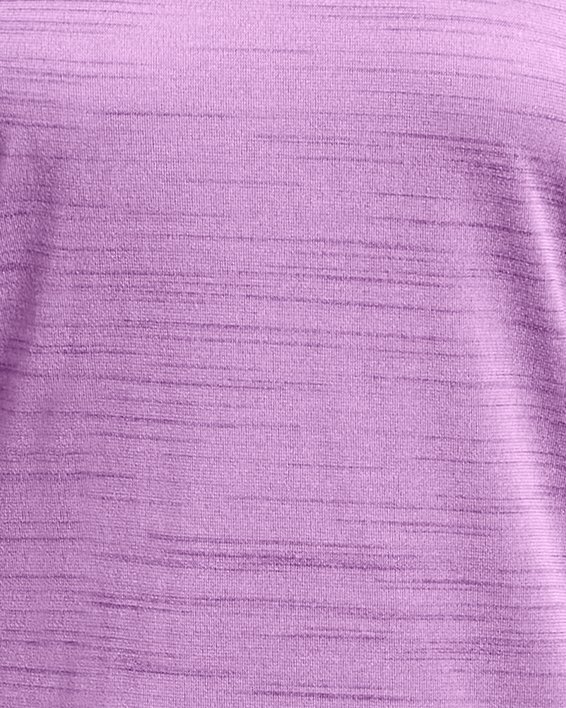 Women's UA Tech™ Tiger Short Sleeve, Purple, pdpMainDesktop image number 3