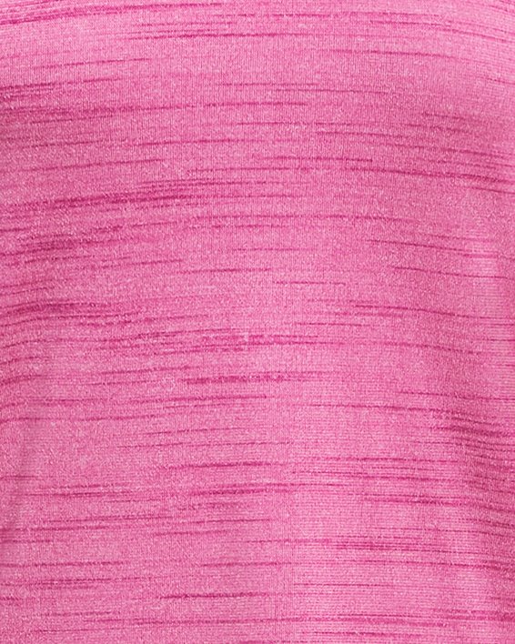 Haut à manches courtes UA Tech™ Tiger pour femme, Pink, pdpMainDesktop image number 3