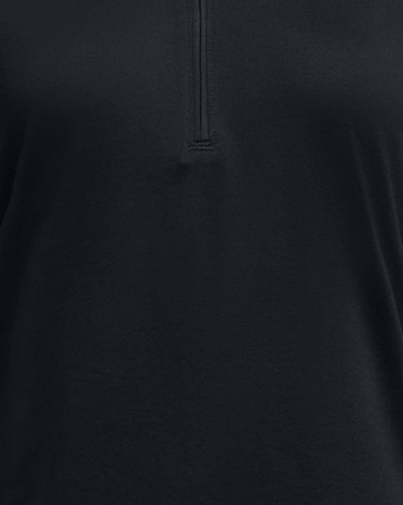 Damska koszulka z zamkiem do połowy długości UA Tech™, Black, pdpMainDesktop image number 2