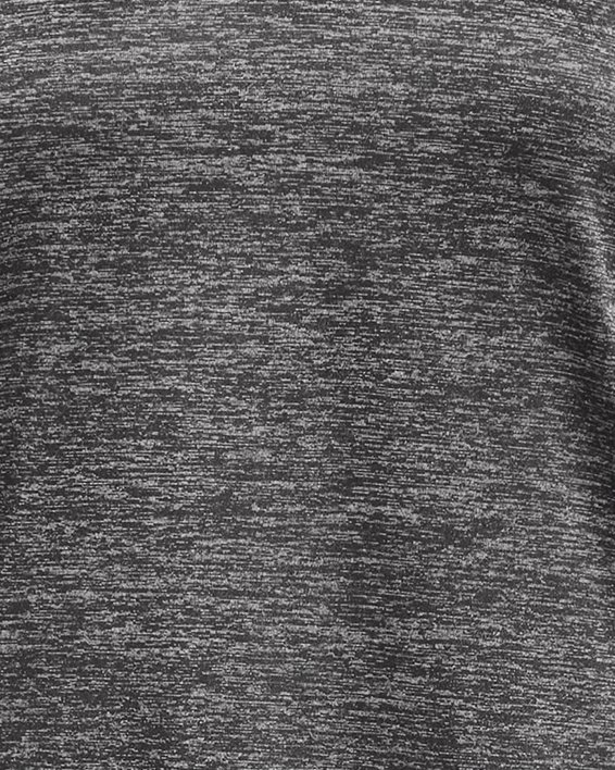 Damesshirt UA Tech™ Twist V-Neck met korte mouwen, Gray, pdpMainDesktop image number 2