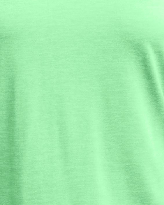 Damesshirt UA Tech™ Twist V-Neck met korte mouwen, Green, pdpMainDesktop image number 2