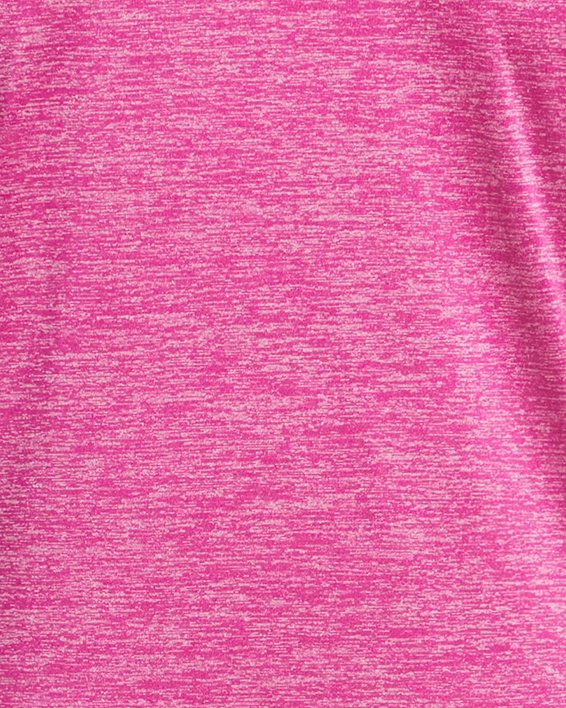 Women's UA Tech™ Twist V-Neck Short Sleeve, Pink, pdpMainDesktop image number 3