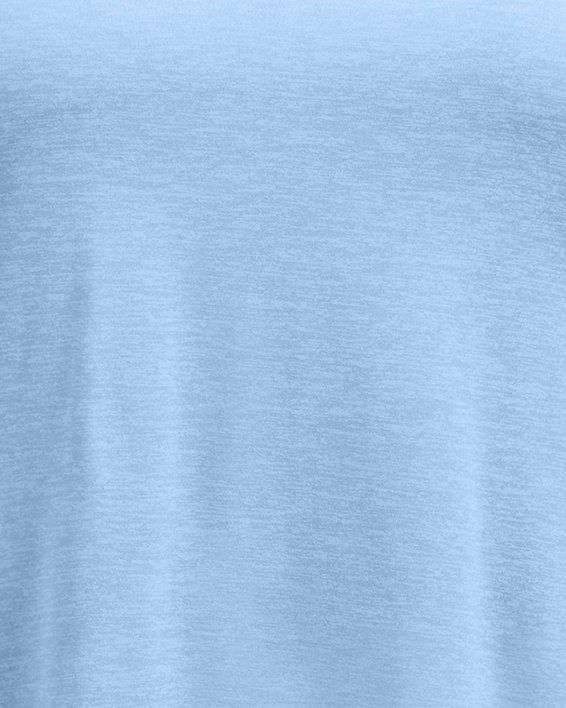 Women's UA Tech™ Twist Short Sleeve, Blue, pdpMainDesktop image number 2
