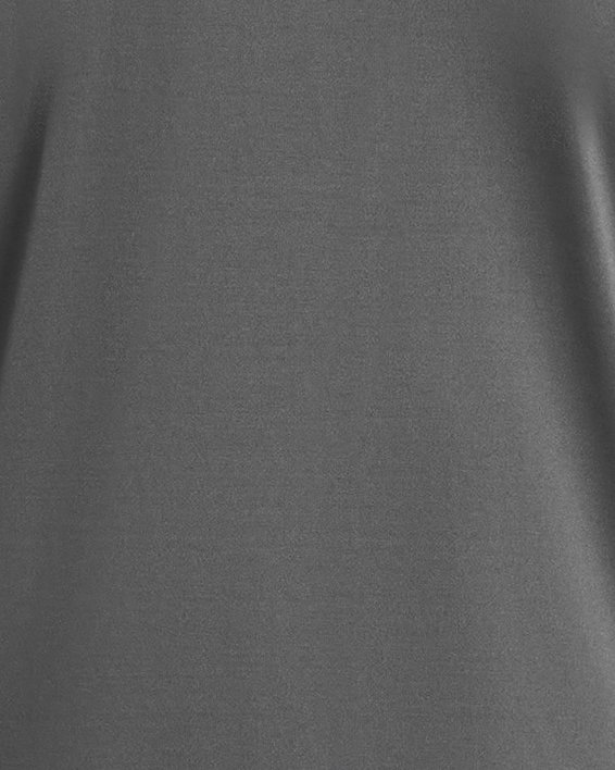 UA Tech™ Kurzarm-Oberteil mit V-Ausschnitt für Damen, Gray, pdpMainDesktop image number 3