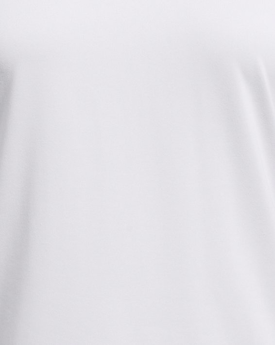 UA Tech™ Kurzarm-Oberteil mit V-Ausschnitt für Damen, White, pdpMainDesktop image number 4
