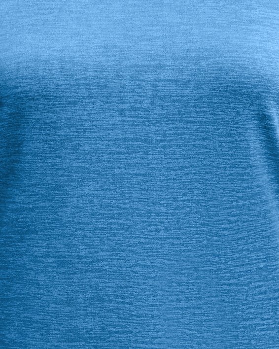 Damesshirt UA Tech™ Twist met korte mouwen, Blue, pdpMainDesktop image number 2