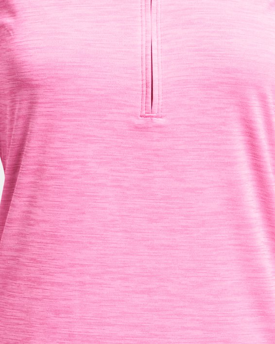 Sudadera UA Tech™ Twist ½ Zip para mujer, Pink, pdpMainDesktop image number 2