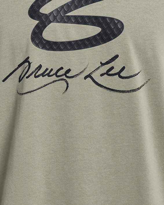 Camiseta Curry x Bruce Lee para hombre, Green, pdpMainDesktop image number 4