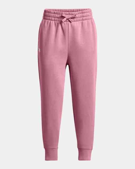 Girls' UA Rival Fleece Joggers (Extended Size)