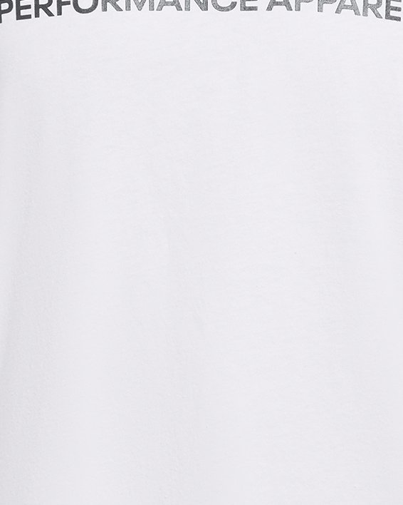 Men's UA Wordmark Short Sleeve in Gray image number 2