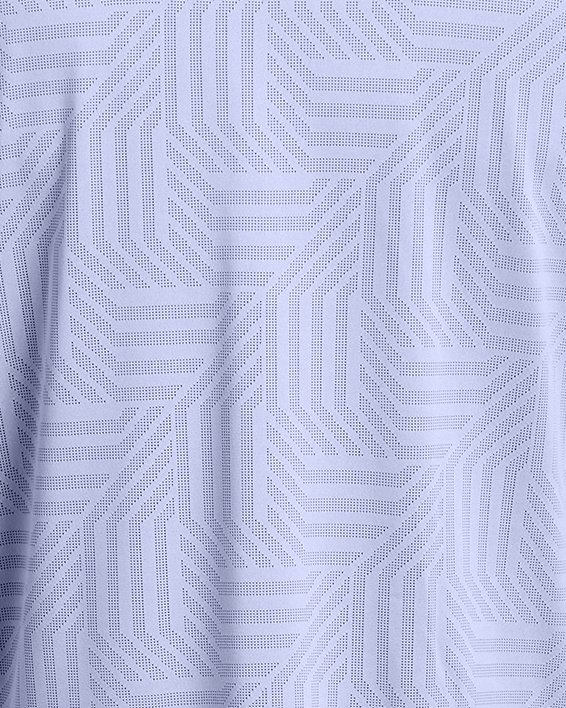 Koszulka męska UA Tech™ Vent Geotessa z zamkiem do połowy długości, Purple, pdpMainDesktop image number 4