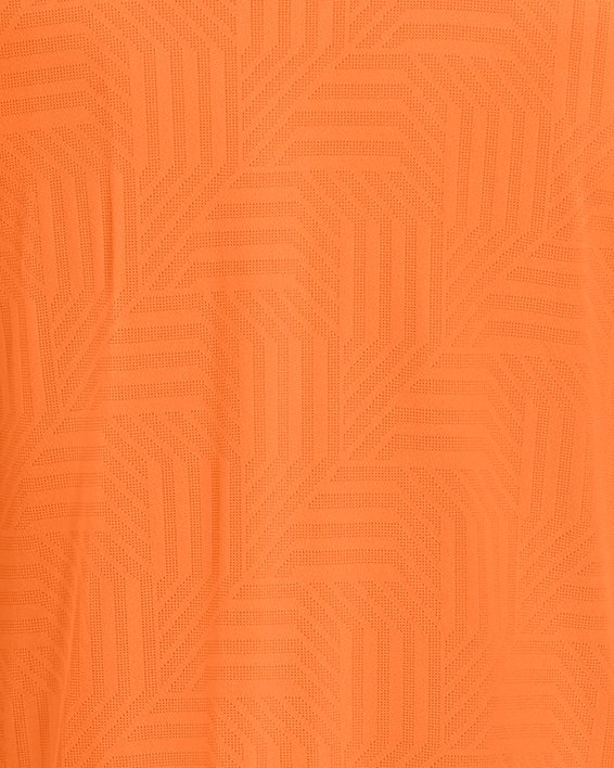 Haut ½ zip UA Tech™ Vent Geotessa pour homme, Orange, pdpMainDesktop image number 4