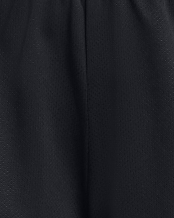 กางเกงขาสั้น UA Tech™ Mesh สำหรับเด็กผู้หญิง in Black image number 0