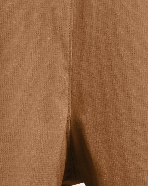 Men's UA Unstoppable Vent Shorts, Brown, pdpMainDesktop image number 5