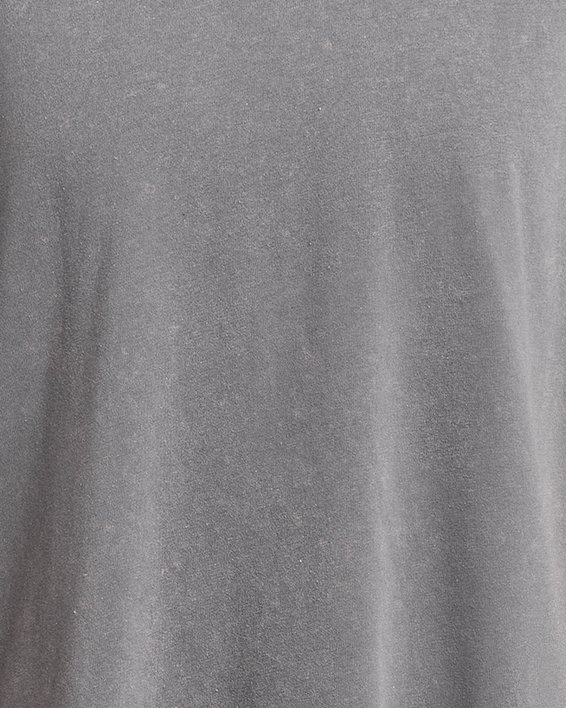 Herenshirt UA Heavyweight Oversized met korte mouwen, Gray, pdpMainDesktop image number 3