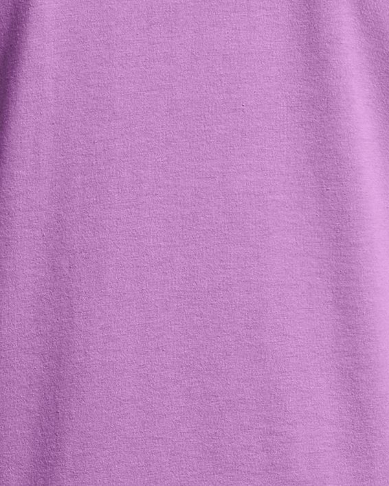 Haut à manches courtes UA Box Wordmark Originators pour femme, Purple, pdpMainDesktop image number 3
