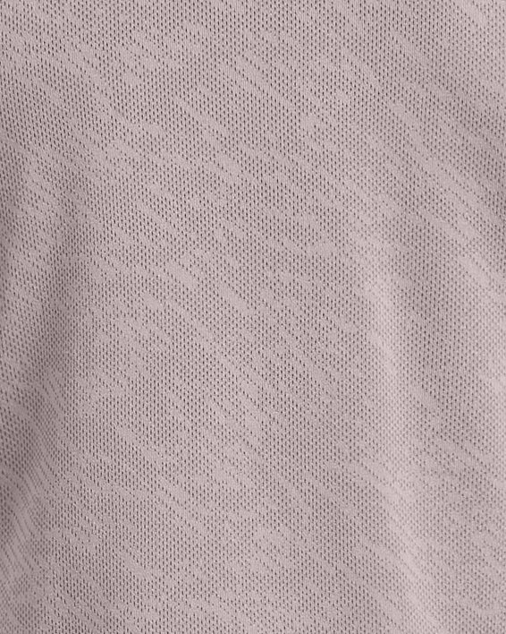 Women's UA Launch Camo Short Sleeve, Gray, pdpMainDesktop image number 4