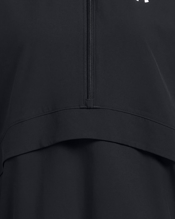 Women's UA ArmourSport Anorak Jacket, Black, pdpMainDesktop image number 2