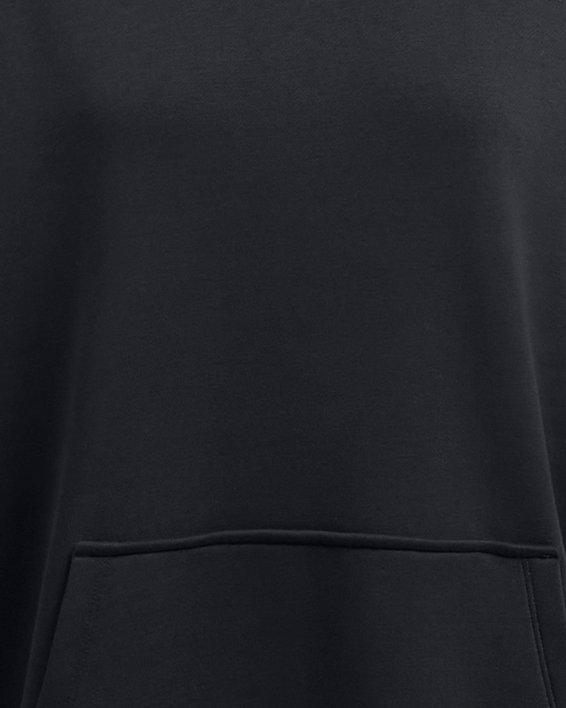 Women's UA Icon Fleece Ultra Oversized Hoodie, Black, pdpMainDesktop image number 3