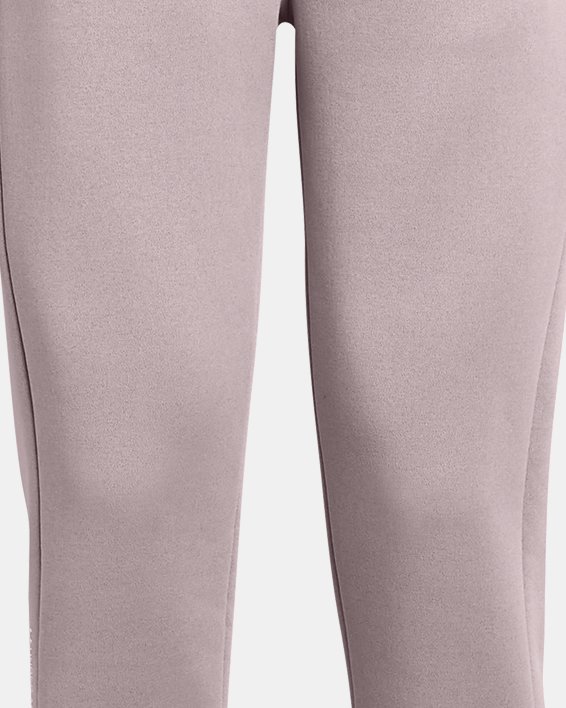 Women's Armour Fleece® Pro Gym Pants, Gray, pdpMainDesktop image number 4