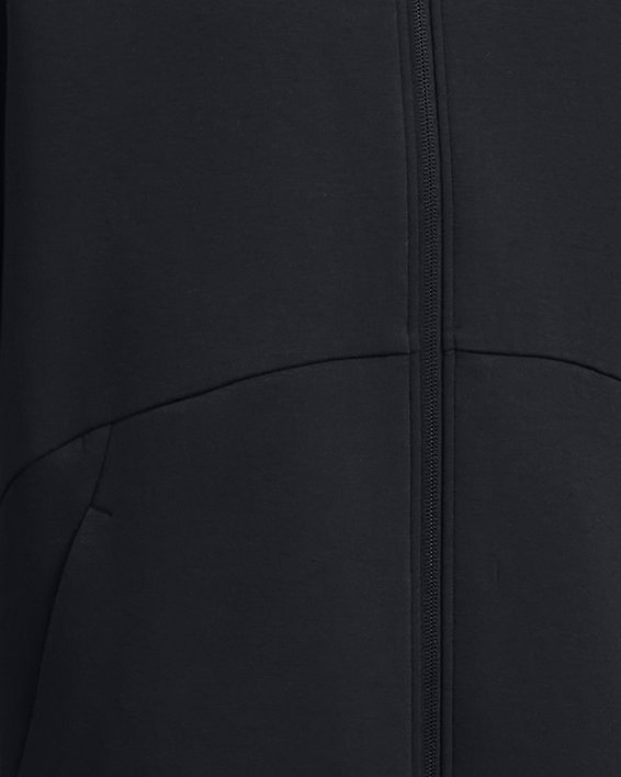 Boys' UA Unstoppable Fleece Full-Zip, Black, pdpMainDesktop image number 2